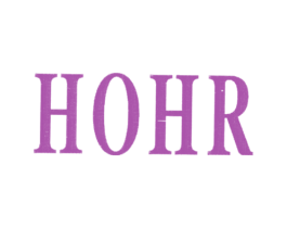 HOHR 第25类服装鞋帽商标图样