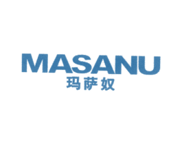 玛萨奴 第25类服装鞋帽商标图样