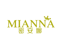 密安娜 第25类服装鞋帽商标图样