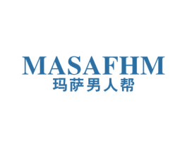 玛萨男人帮  MASAFHM 第25类服装鞋帽商标图样