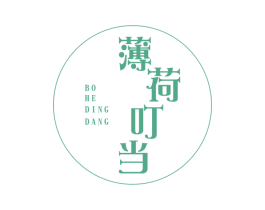 薄荷叮当 第25类服装鞋帽商标图样