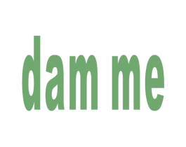 DAM ME 第30类小食配料商标图样