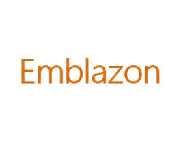 EMBLAZON 第24类布料床单商标图样