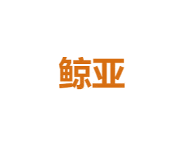 鲸亚 第24类布料床单商标图样