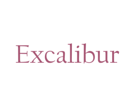EXCALIBUR 第25类服装鞋帽商标图样