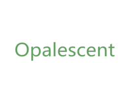 OPALESCENT 第3类化妆品商标图样