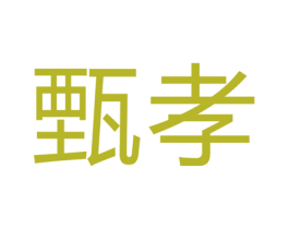 甄孝 第5类医药商标图样