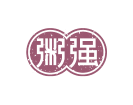 粥强 第43类餐饮酒店商标图样