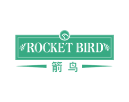 箭鸟 ROCKET BIRD 第33类酒商标图样