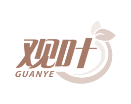 观叶 GUANYE 第29类食品商标图样