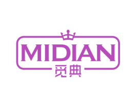 觅典 第18类皮革箱包商标图样