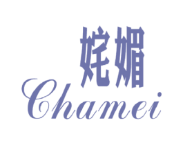 姹媚 第25类服装鞋帽商标图样