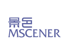 景色 MSCENER 第24类布料床单商标图样