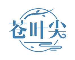 苍叶尖 第30类小食配料商标图样