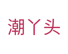 潮丫头 第3类化妆品商标图样