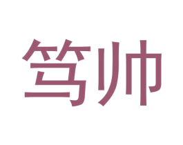 笃帅 第11类家用电器商标图样