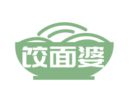 饺面婆 第30类小食配料商标图样