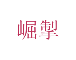 崛掣 第9类科学仪器商标图样