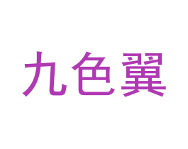 九色翼 第30类小食配料商标图样