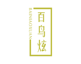 百鸟炫 第25类服装鞋帽商标图样