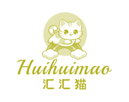 汇汇猫 第30类小食配料商标图样