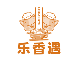 乐香遇 第30类小食配料商标图样