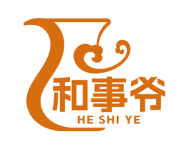 和事爷 第33类酒商标图样