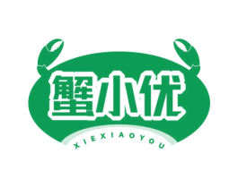蟹小优 第43类餐饮酒店商标图样