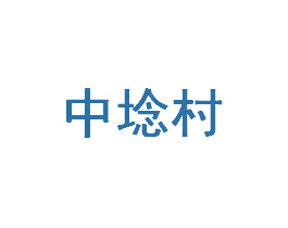 中埝村 第13类军火烟火商标图样