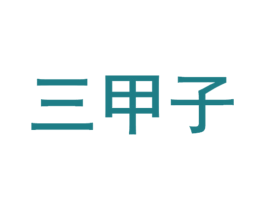 三甲子 第30类小食配料商标图样