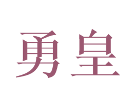 勇皇 第25类服装鞋帽商标图样