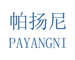 帕扬尼 第25类服装鞋帽商标图样