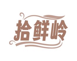 拾鲜岭 第29类食品商标图样