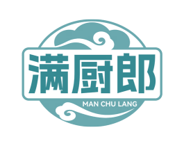 满厨郎 第30类小食配料商标图样