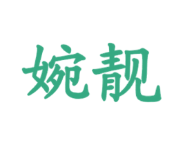 婉靓 第35类广告贸易商标图样
