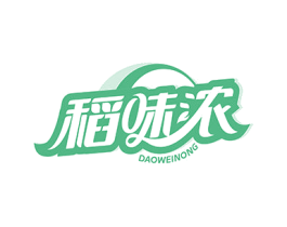 稻味浓 第30类小食配料商标图样