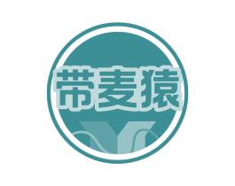 带麦猿 商标图样